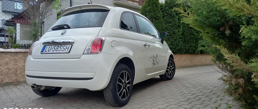 Fiat 500 cena 24900 przebieg: 80600, rok produkcji 2008 z Lublin małe 352